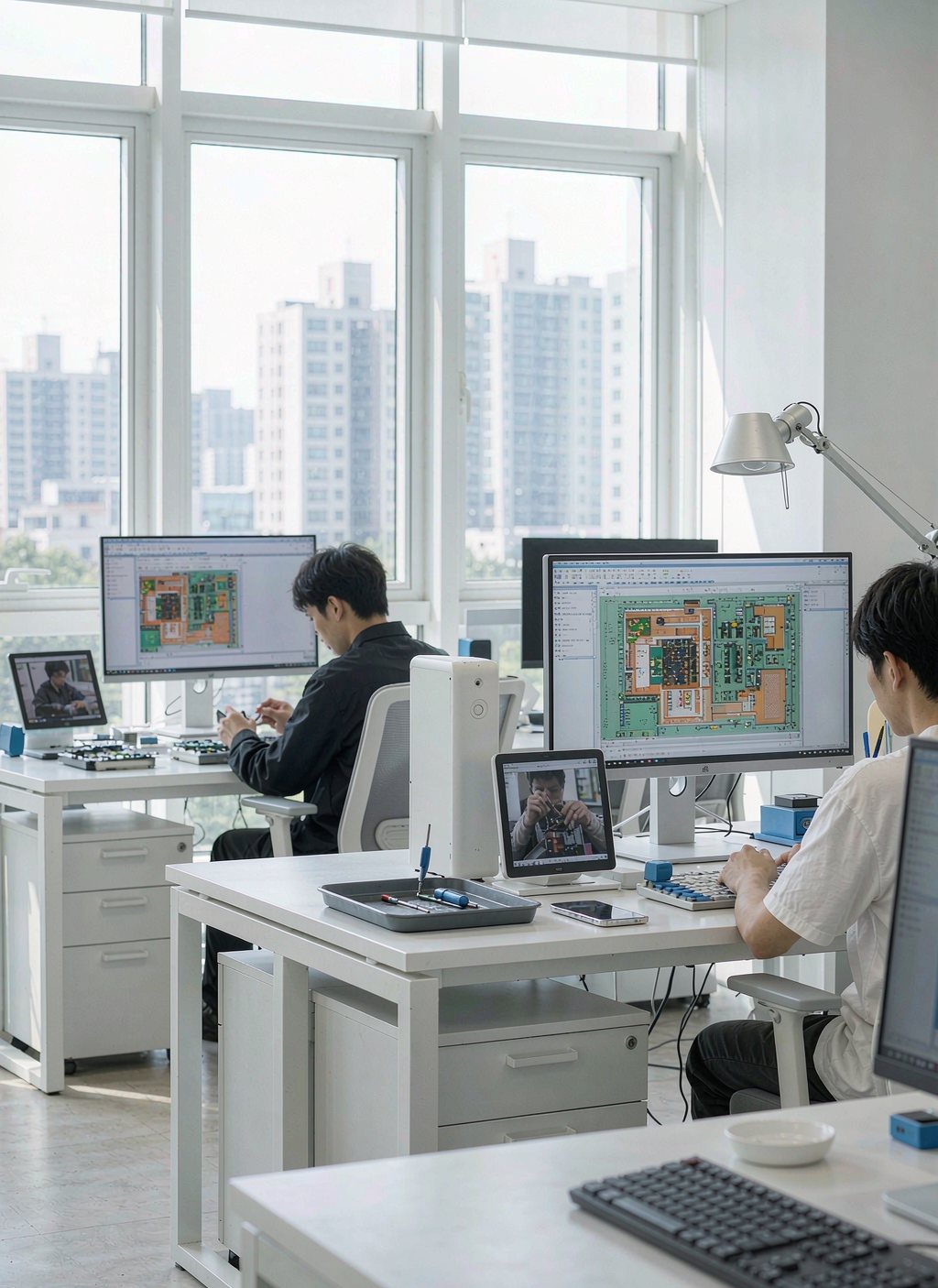 智晟微科技办公与研发场景